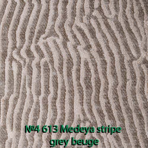 4-613 Medeya stripe grey beige