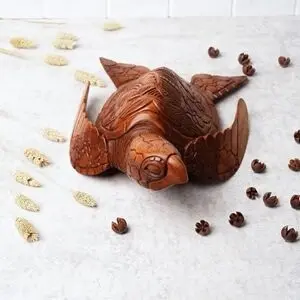 Деревянная фигурка ручной работы "Морская черепаха"