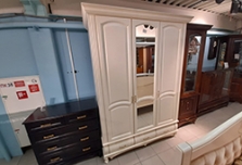 Шкаф 3-дверный для одежды  "Оскар" (ваниль/орех)