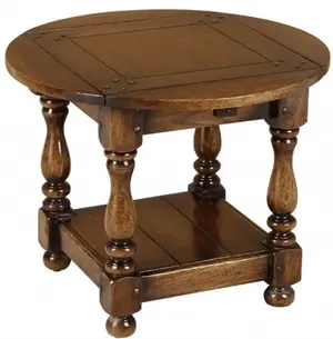 Журнальный стол круглый Manor Oak