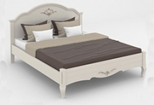 Кровать "Флоренция" 160 деревянное изголовье MA43