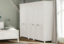 Шкаф для одежды "Рауна" 50 Белый воск 