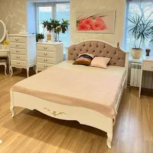 Кровать "Флоренция" мягкое изголовье 90