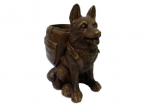 Фигура бронзовая "Собака" 