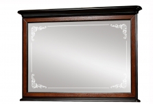 Зеркало навесное "Лолита" Махагон ГМ 8807
