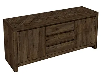 Буфет 2х дверный с ящиками Pilton