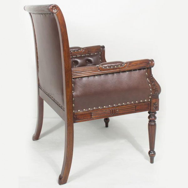 Кожаное кресло MSM.188 GREEN купить в интернет магазине Мебельный Салон. Звоните +7 495 743 46 14