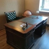 Письменный стол 140 из массива дерева MSM.39 Green 12263 GREEN купить в интернет магазине Мебельный Салон. Звоните +7 495 743 46 14