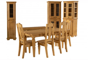Шкаф-витрина "Хлоя" со стеклом и жалюзи 01 купить в интернет магазине Мебельный Салон. Звоните +7 495 743 46 14