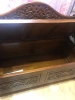 Скамья с ящиком и резьбой MSU.123 PSB02 L020 купить в интернет магазине Мебельный Салон. Звоните +7 495 743 46 14
