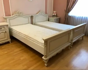 Кровать 90 "Роял" Орех 263 купить в интернет магазине Мебельный Салон. Звоните +7 495 743 46 14