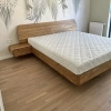 Кровать из массива дуба "DEO" без чехла/без тумб 140*200   купить в интернет магазине Мебельный Салон. Звоните +7 495 743 46 14