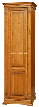Шкаф 1 дверный для одежды Верди MK-42 Натуральный дуб