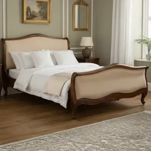 Кровать с мягким изголовьем 140 Lyon ткань