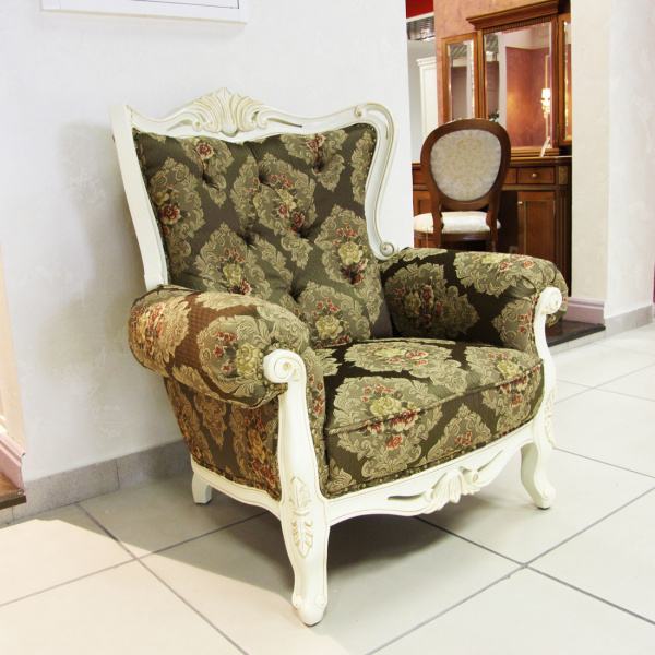 Кресло из массива FS05-1 WBG купить в интернет магазине Мебельный Салон. Звоните +7 495 743 46 14