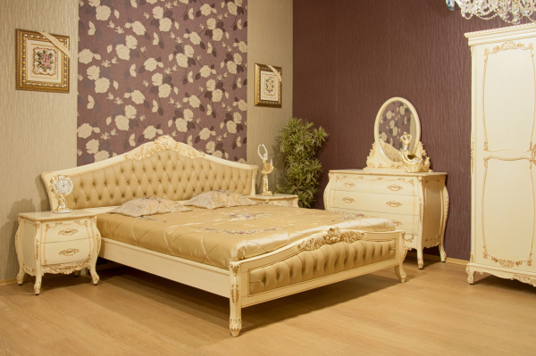 Кровать из массива BB02-09 WBG купить в интернет магазине Мебельный Салон. Звоните +7 495 743 46 14