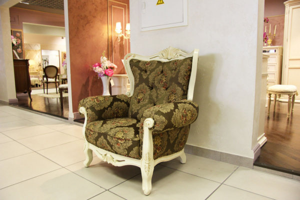 Кресло из массива FS05-1 WBG купить в интернет магазине Мебельный Салон. Звоните +7 495 743 46 14