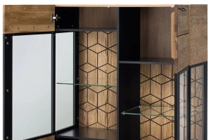 Витрина 2х дверная низкая Mosaic 15  купить в интернет магазине Мебельный Салон. Звоните +7 495 743 46 14