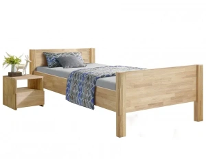 Кровать из массива дуба "Ханс" 90х200  купить в интернет магазине Мебельный Салон. Звоните +7 495 743 46 14