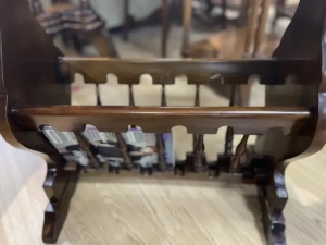 Газетница напольная из массива МИГ679 купить в интернет магазине Мебельный Салон. Звоните +7 495 743 46 14
