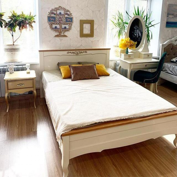 Кровать "Арредо" 160 из массива AML.50 купить в интернет магазине Мебельный Салон. Звоните +7 495 743 46 14