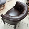 Кабинетное кожаное кресло MSM.232 BROWN R 16341 BROWN купить в интернет магазине Мебельный Салон. Звоните +7 495 743 46 14