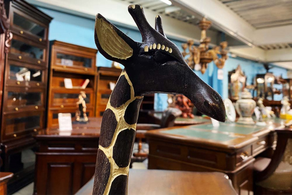 Статуэтка "Бюст жирафа"  купить в интернет магазине Мебельный Салон. Звоните +7 495 743 46 14